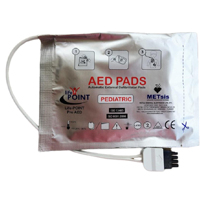 Padele pentru AED PRO, pediatrie, unica utilizare 