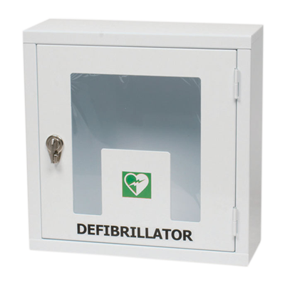 Dulap metalic pentru defibrilator, cu alarma 