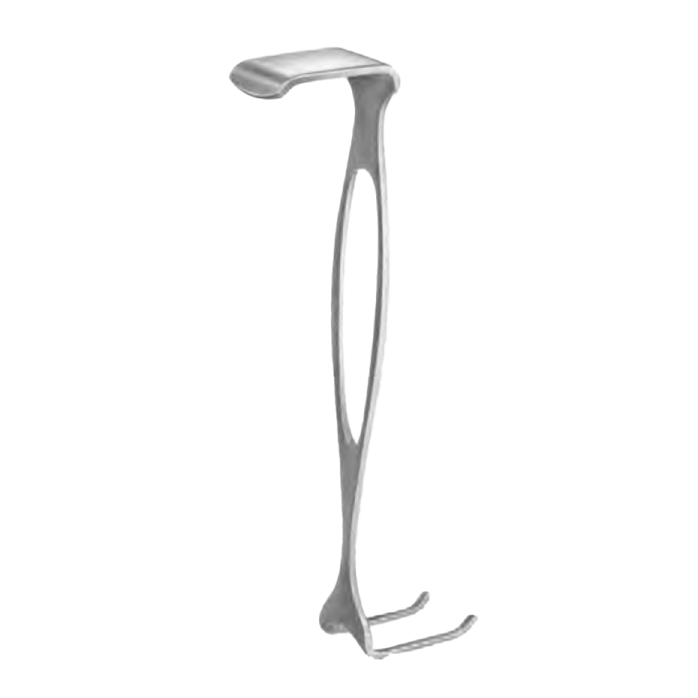 Retractor CZERNY, capat dublu, 38x22mm, L17.5cm 