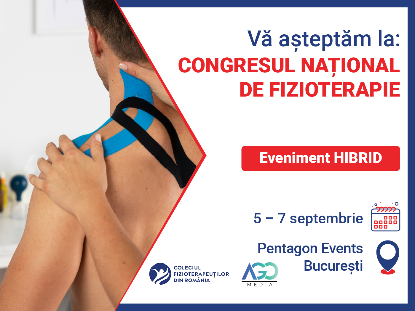 Echipa LIAMED va participa la Congresul National de Fizioterapie