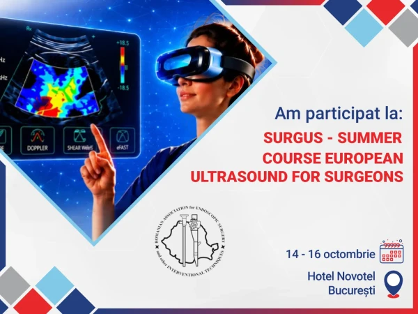SurgUS 2026 – TEHNOLOGIA ULTRASONOGRAFICA IN SPRIJINUL CHIRURGIEI MODERNE