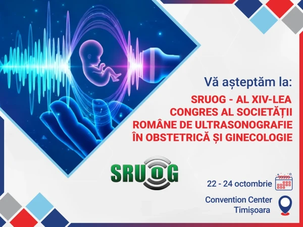 LIAMED la cel de-al XIV-lea Congres al Societății Române de Ultrasonografie în Obstetrică și Ginecologie – SRUOG 2026