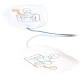 Padele defibrilator CU-ER1, adult, unica utilizare 