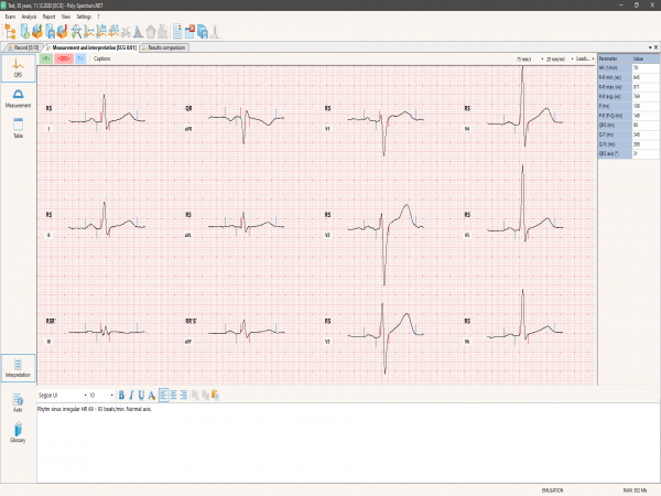 Electrocardiograf computerizat POLY-SPECTRUM-8