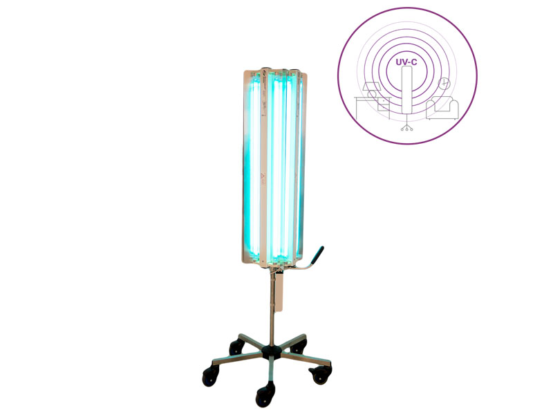 Lampa bactericida LBA-ER 360° MAXI UV-C 440W-S