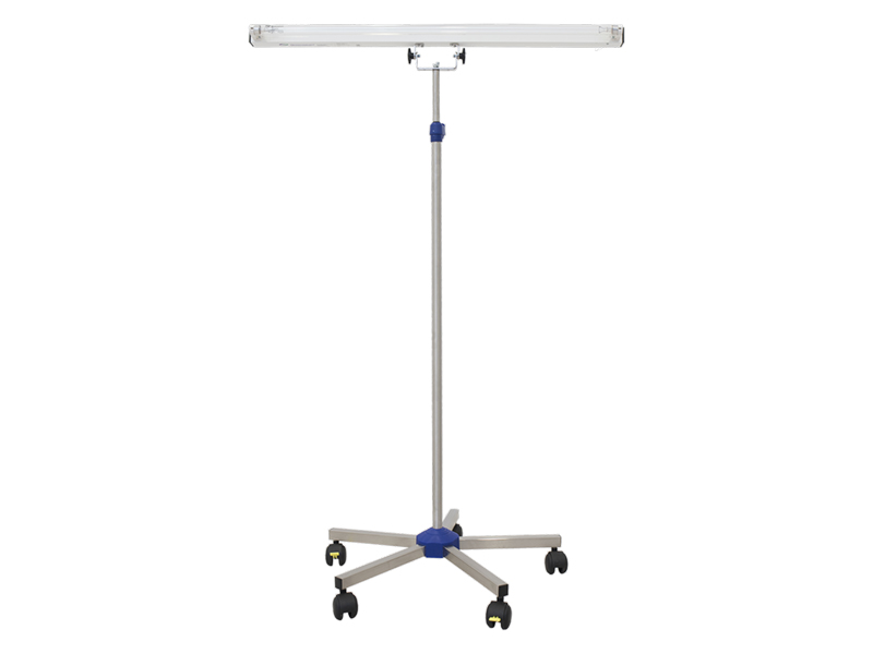 Lampa bactericida LBA-E, mobila  2x55W