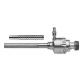 Trocar multifunctional cu valva mecanica, robinet insuflatie, tub metalic interschimbabil cu filet,  D12.5mm, L98mm