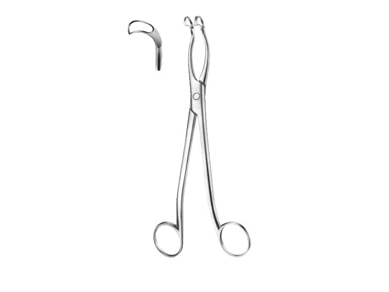 Forceps nazo-faringian JURASZ, 21 cm 