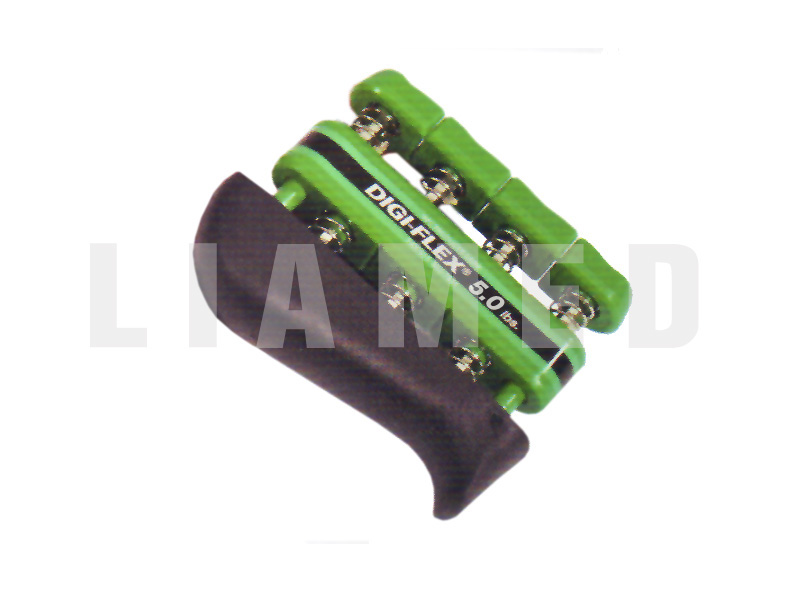 Flexor palmar DIGI-FLEX  verde, rezistenta 2.3-7.3kg