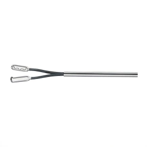 Insertie pensa bipolara HIRSCH, fenestrata, falci 17.5mm, D5mm,  L340mm