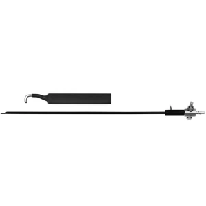 Electrod monopolar HOOK, forma L, valva tip trompeta, conector HF, adaptor LL, D5mm, L330mm 