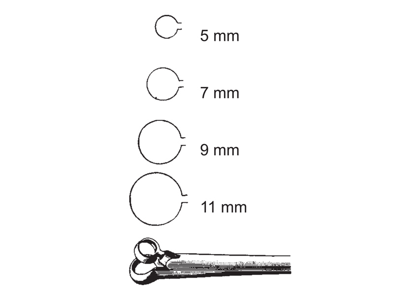 Pensa nazala taiere HARTMANN  5mm