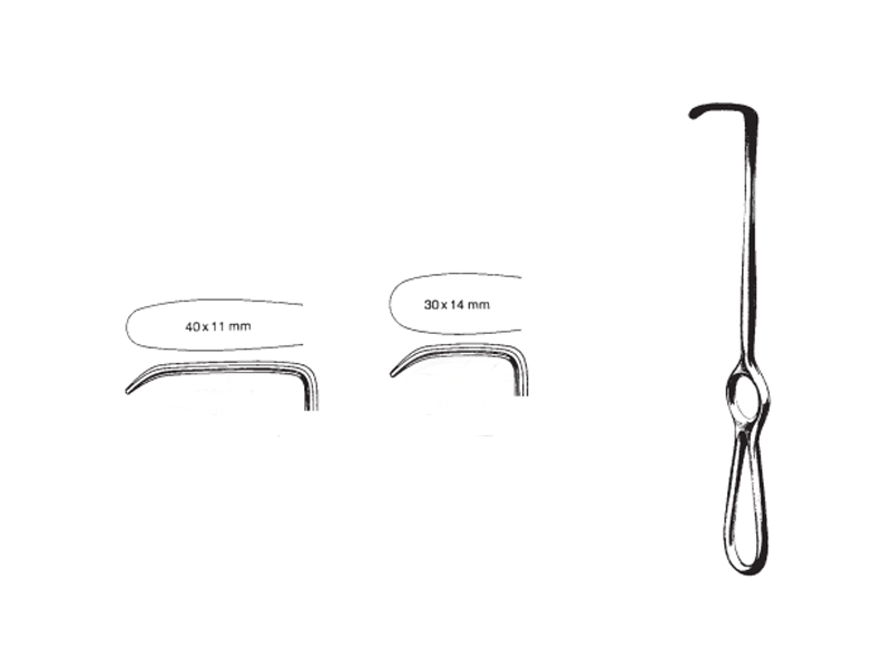 Retractor LANGENBECK  21cm, 30x14mm