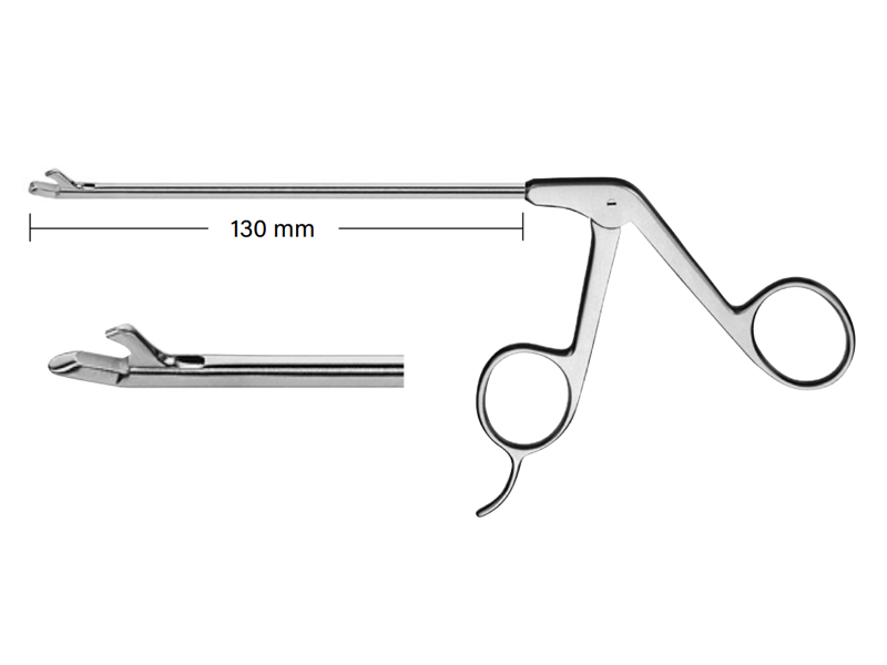 Pensa artroscopica tip Hook Punch dreapta, D3.4mm, L130mm 