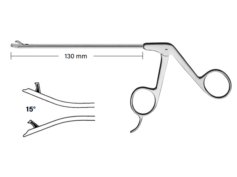 Pensa artroscopica tip Hook Punch  in sus  15grd., D3.4mm, L130mm 