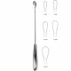 Chiureta uterina GOURDET, bont, L28cm  D12mm