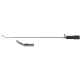 Endo-retractor pentru benzi abdominale elastice, ajustabil, fenestrat, varf bont, adaptor LL, D10mm, L360mm 
