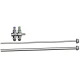 Set irigare-aspirare, maner ergonomic cu 2 valve tip trompeta, adaptor LL, canula cu 16 orificii, L330mm,  D5mm