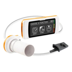 Spirometru SPIRODOC cu turbina reutilizabila si oximetrie 
