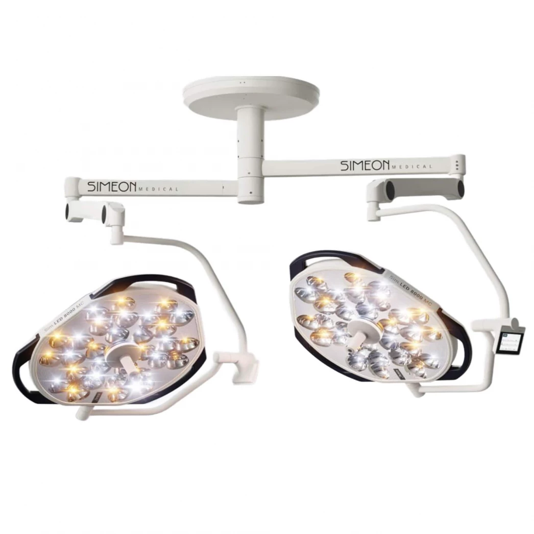 Lampa scialitica SIM.LED 8000/8000 SC, 2 sateliti, prindere tavan