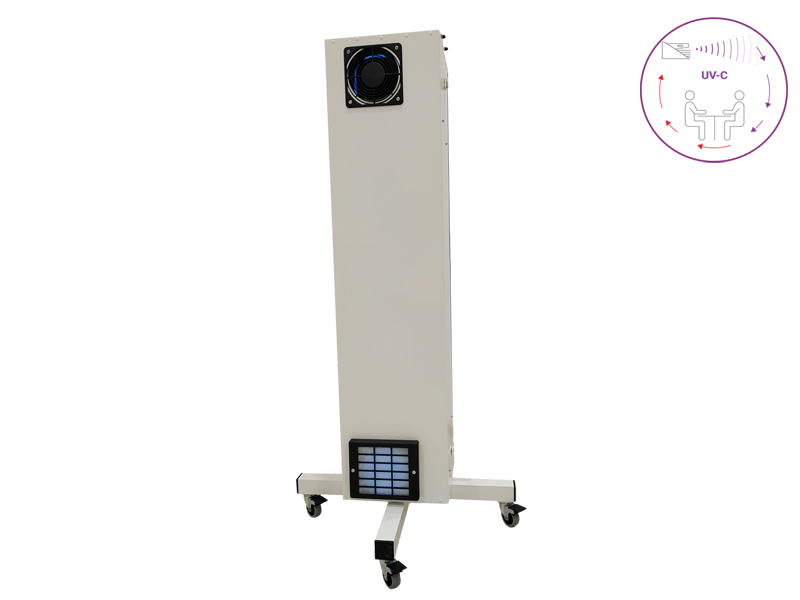 Dispozitiv de dezinfectie cu lumina ultravioleta cu montare pe stativ UV-C AIR GUARD  50W