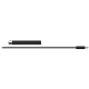 Electrod monopolar tip buton, maner mic, conector HF, D5mm, L330mm 