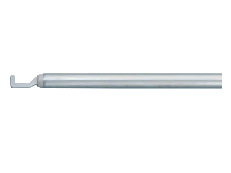 Electrod Hook, forma L, bipolar, maner dimensiuni mici, conector HF european, D5mm, L340mm 