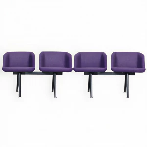 Bancheta sala asteptare OTTOMAN, 4 locuri 