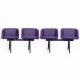 Bancheta sala asteptare OTTOMAN, 4 locuri 