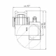 Unit oftalmologic EASYVISUS RM64 COMPACT FISO pentru doua instrumente 