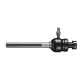 Trocar cu valva din silicon, robinet insuflatie, tub metalic interschimbabil, D5.5mm, L150mm 