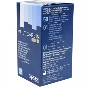 Teste glicemie MULTICARE In, set 50buc 