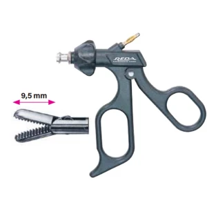 Pensa de prehensiune REDDICK-OLSEN, actiune dubla, serata, maner ergonomic uni fara clichet, cu HF, pivotant, demontabil, falci 9.5mm, D5mm, L330mm 