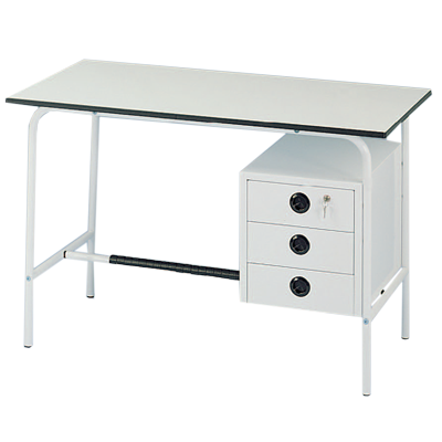 Birou cabinet medical, 3 sertare 