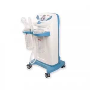 Aspirator HOSPI PLUS cu pedala si selector vas  2x2l