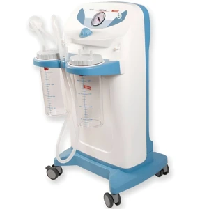 Aspirator HOSPI PLUS cu pedala si selector vas  2x2l