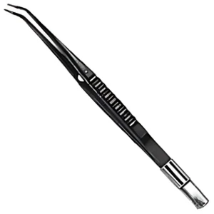 Pensa bipolara, ascutita, unghiulara 45grd, varf 0.3mm, L16.5cm 