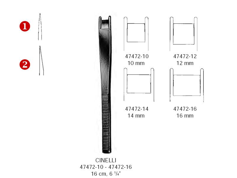 Osteotom CINELLI  12mm