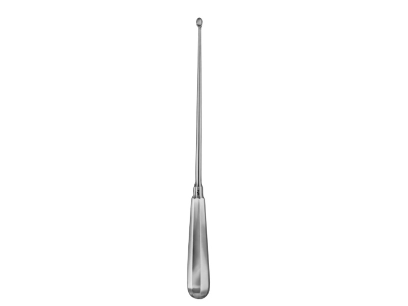 Chiureta uterina SCHROEDER, L31cm  D6.8mm (Fig 1)