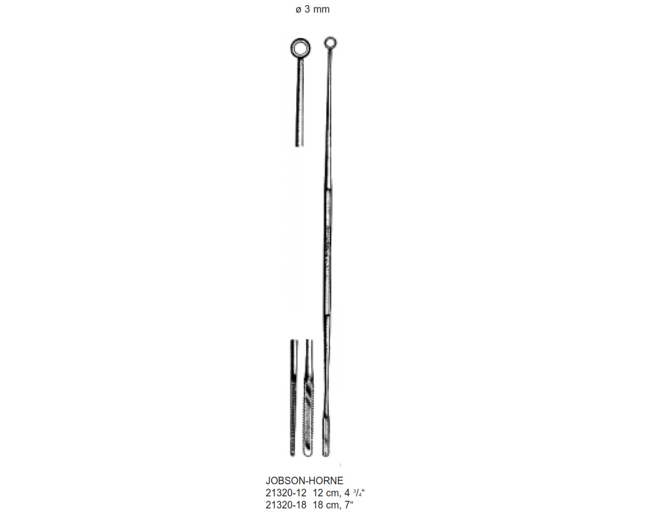 Aplicator vata JOBSON-HORNE  L12cm