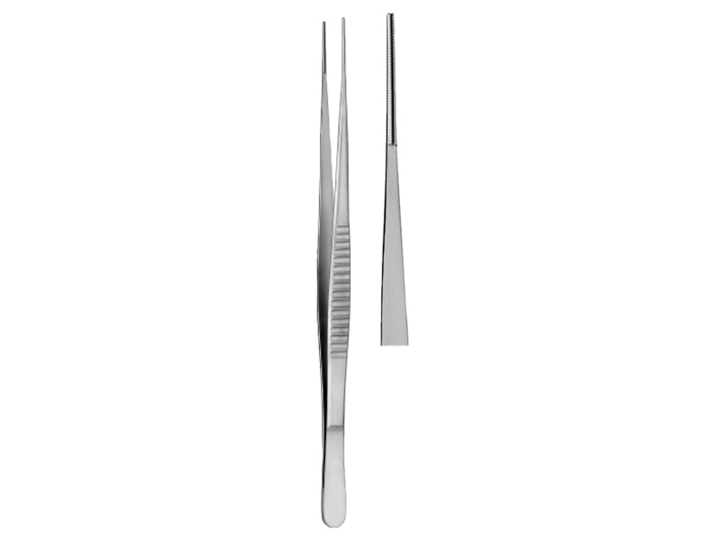 Pensa atraumatica DE BAKEY, dreapta  1.5mm, L16cm