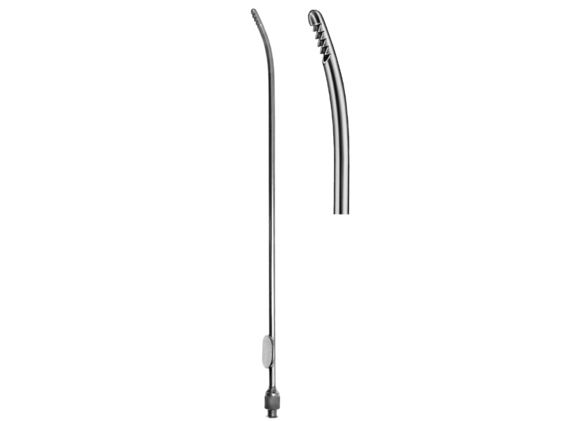 Chiureta aspirare NOVAK, L25cm  D1mm