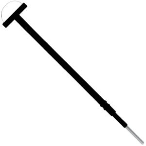 Electrod tip bucla, 20x10mm, D2.4mm, L130mm 
