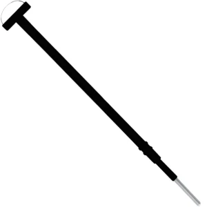 Electrod tip bucla, 15x8mm, D2.4mm, L130mm 