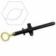 Maner anse polipectomie si cosuri de extractie, conector HF 3mm, L100mm 