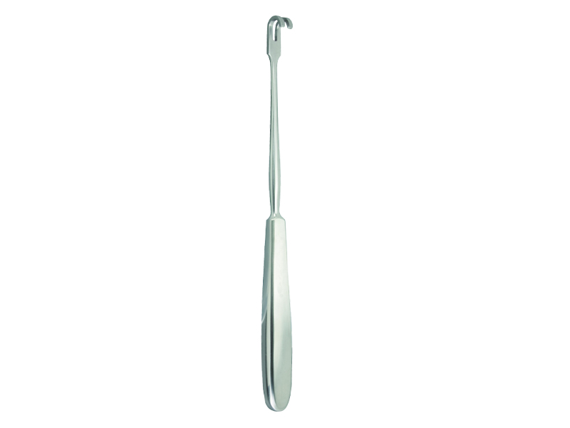 Retractor (trach.) bont, furca 2 dinti L16cm