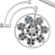 Lampa scialitica EMALED 560, 1 satelit, prindere tavan 