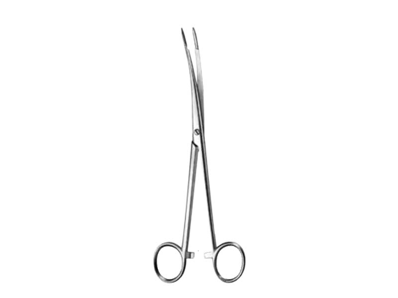 Pensa port-tampon KORNZANGE curba, L17.5cm