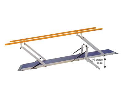 Bare paralele cu platforma sistem de inclinare 0-10°, L=300 cm