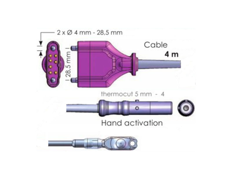 Cablu pensa THERMOCUT 5mm